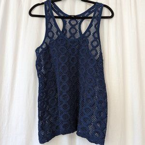 Banana Republic Lace Racerback Top Size Small
